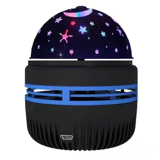 360° Star Sky Projecto โคมไฟLED แบบหมุนได้ โคมไฟกลางคืน โคมไฟโรแมนติก ไฟหัวเตียง ลายดวงดาว แต่งสำนักงานที่บ้าน ไฟกลางคืน