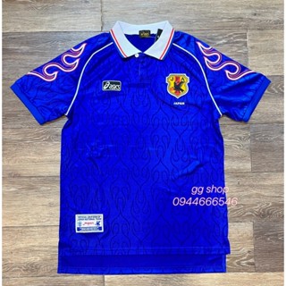Retro kit  เสื้อบอลย้อนยุค วินเทจ Japan worldcup ญี่ปุ่น สีน…