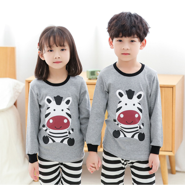 ชุดนอนเด็กโต ผ้านิ่ม ชุดนอนผ้านุ่ม Cotton 100%(ไซด์ 120-150) Set1/8 - รูปที่ 5