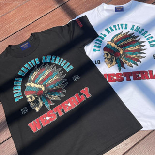 (พร้อมส่ง) เสื้อยืด WESTERY - ผ้า Cotton100%