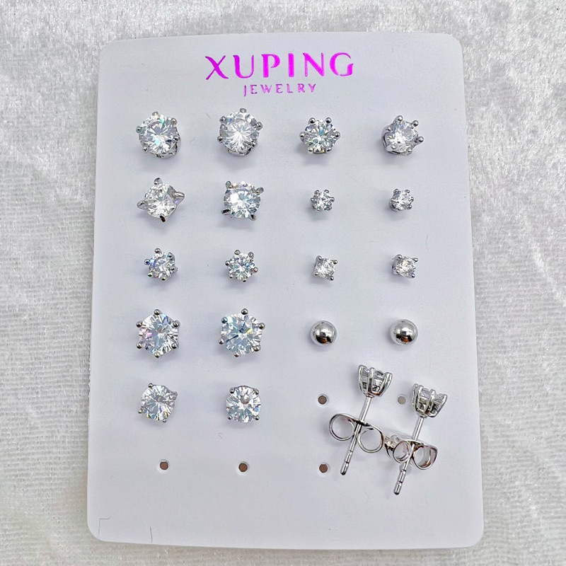 🇹🇭 ร้านไทย ต่างหูเงิน(Silver925) ต่างหู ฝังเพชร earrings ไม่ลอก ไม่ดำ ใส่อาบน้ำได้