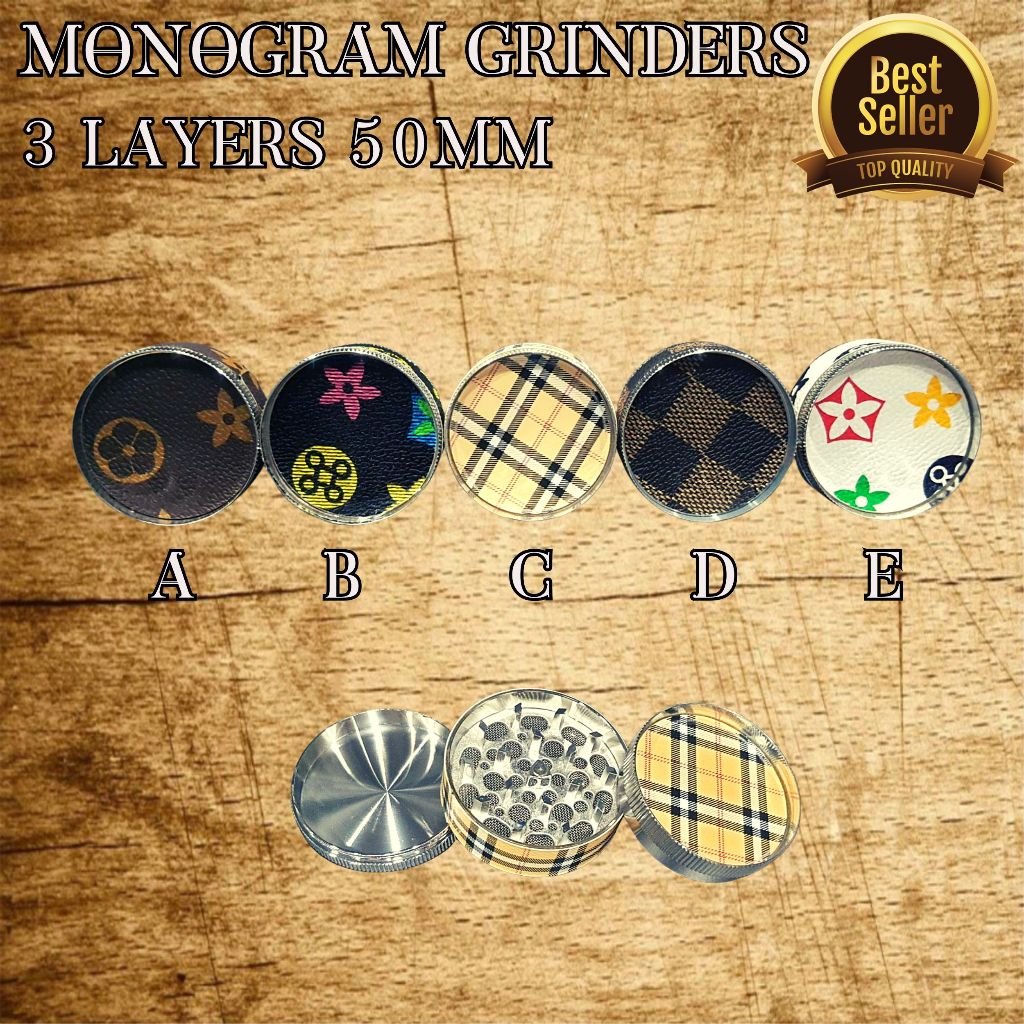 ที่บด Monogram Grinders 3 Layers 50mm