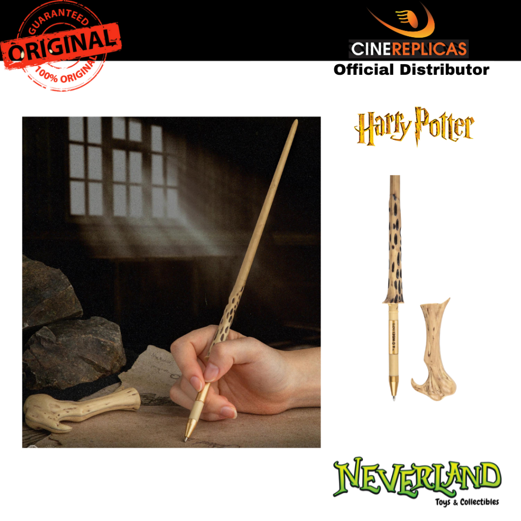 (Cinereplicas) Harry Potter Voldemort Movie Size Wand with Hidden Pen Cinereplicas