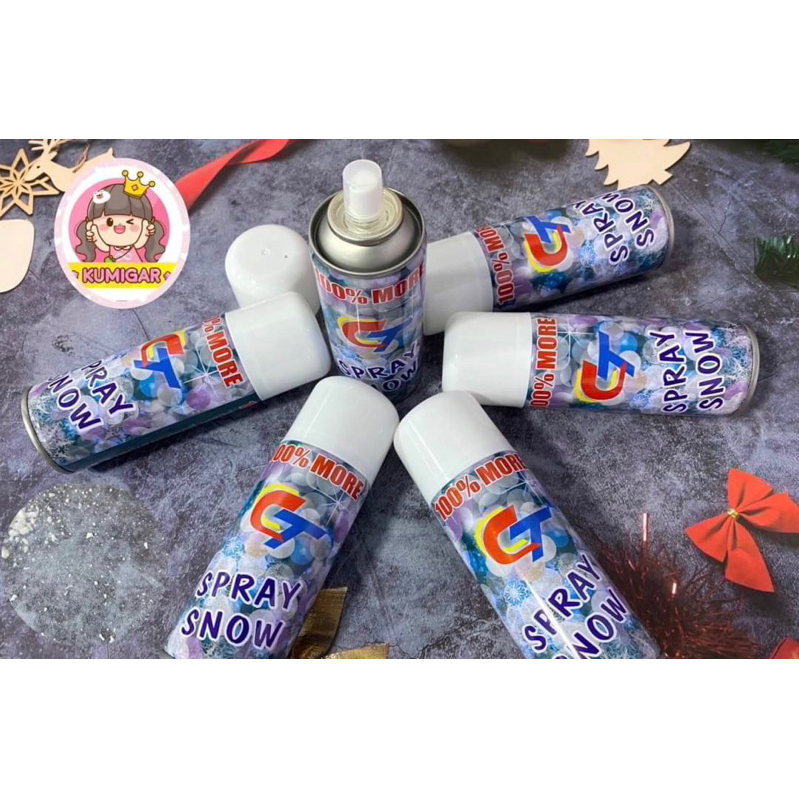 สเปรย์หิมะ SNOW SPRAY สเปรย์โฟม ปาร์ตี้ สเปรย์สายรุ้ง สินค้าเทศกาล