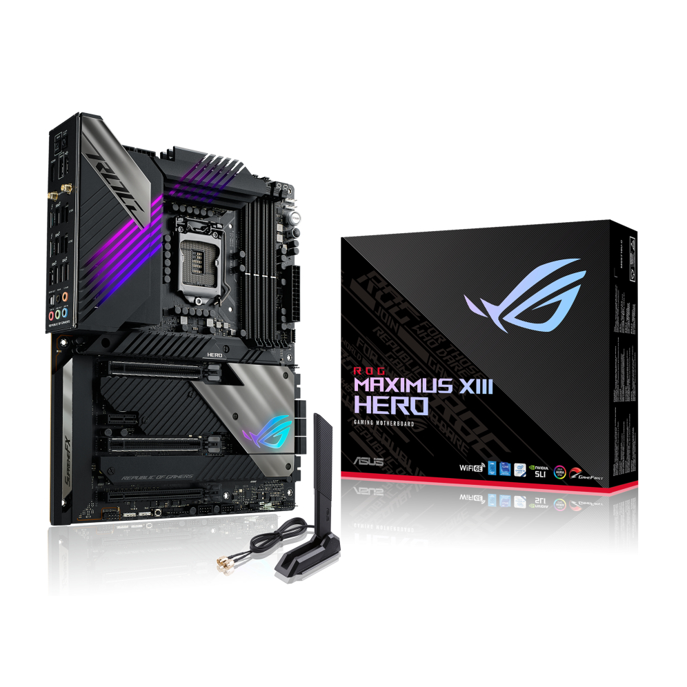 MAINBOARD (เมนบอร์ด) 1200 ASUS Z590 ROG MAXIMUS XIII HERO WIFI ตัวท็อป พร้อมส่ง