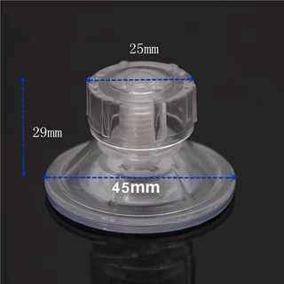 Sucker Cup Max Load capacity: 2 kg ยางติดกระจก แบบหมุนเกลียว ยางสูญญากาศติดกระจก ตัวดูดกระจก รับน้ำหนัก 1-2 กิโลกรัม