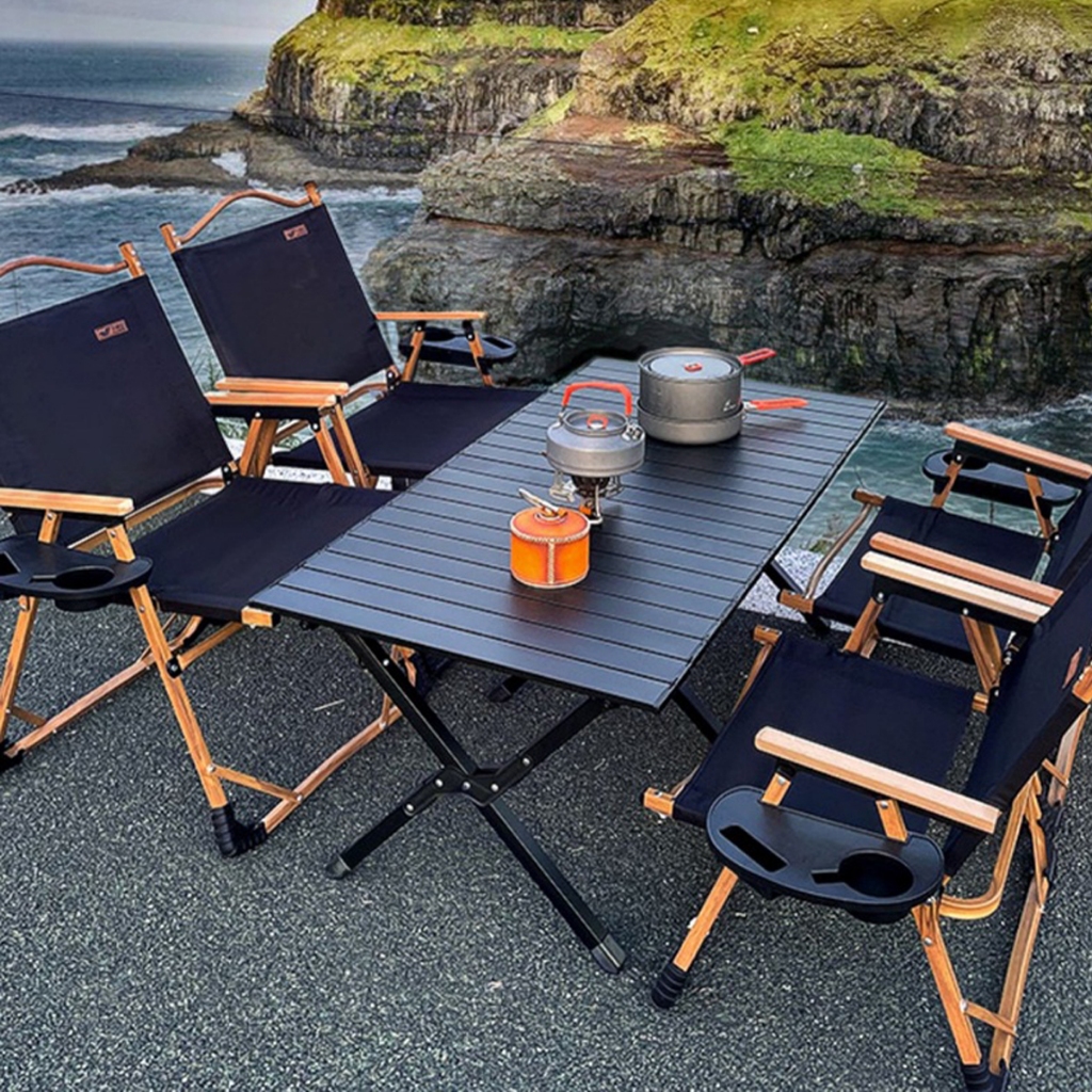 พร้อมส่ง โต๊ะพับได้ โต๊ะพับแคมป์ปิ้ง  Folding table แบบพกพาสะดวก