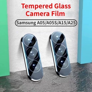 ฟิล์มกระจกกันรอย เลนส์กล้อง เต็มเลนส์ Samsung A57 S25FE A07 A17 A26 A36 A56 A06 A16 A55 A35 A25 A15 A05 A05S A54 A34 A24