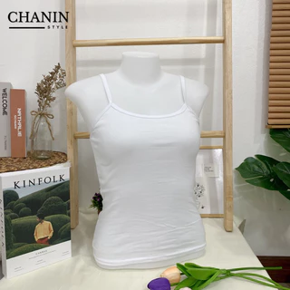 ✨CHANIN.STYLE✨เสื้อกล้ามซับใน สายเดี่ยวเต็มตัว ทรงสวย อก28-36" ใส่ได้