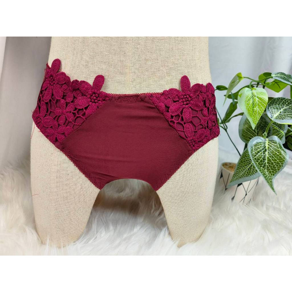 กางเกงใน *YH001* ลายดอกไม้ ใส่สบาย