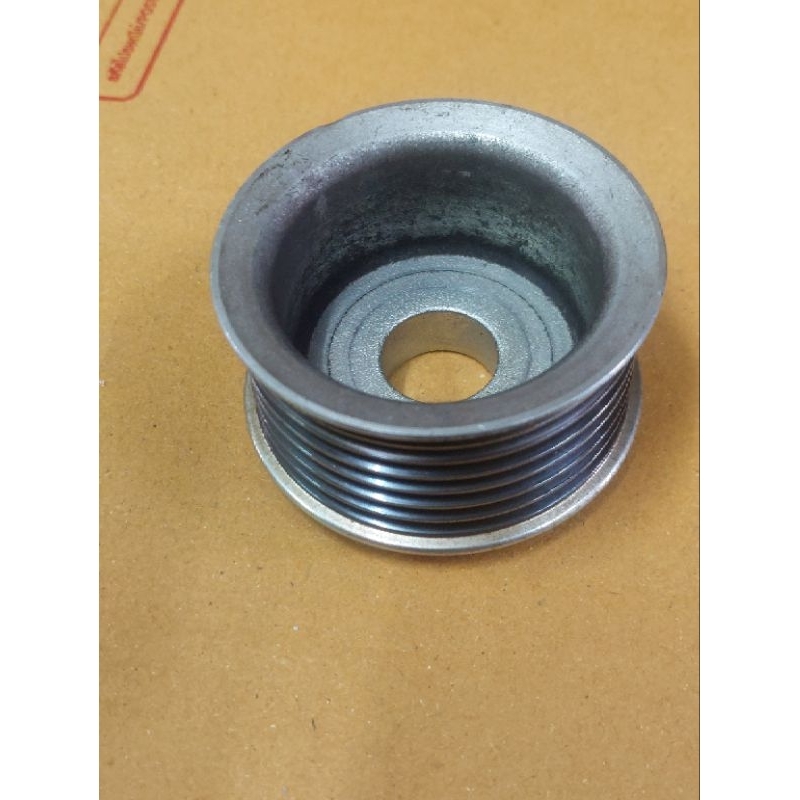 มูเล่ ไดชราจ  NISSAN   7PK   รูใน17มิล  กว้าง 60มิล  มุเล่แท้ไม่กินสายพาน    มือ2ญี่ปุ่น