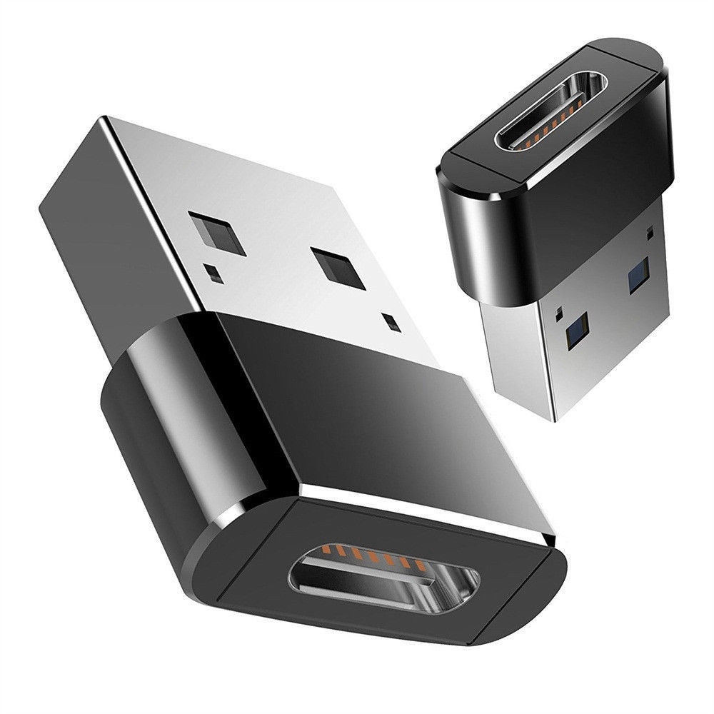 🔥ส่งด่วน จากไทย🔥 ตัวแปลง หัวชาร์จ Type-C เป็น Usb Adapter (Type-A) หัวเสียบ USB สามารถใช้กับ โน็ตบุ๊ค คอมพิวเตอร์