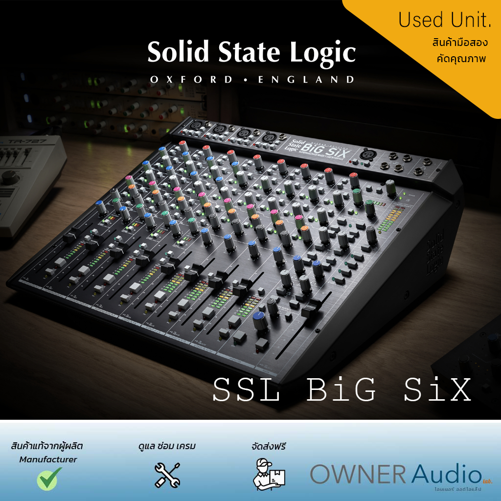 Solid Stage Logic : SSL BiG SiX Desktop Console and Interface