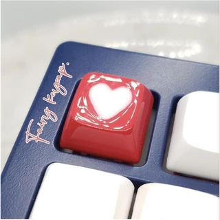 Keycap คีย์แคปสีทึบ ลายน่ารัก ราคาต่อชิ้น สำหรับ Mechanical​ Keyboard (XDA profile)