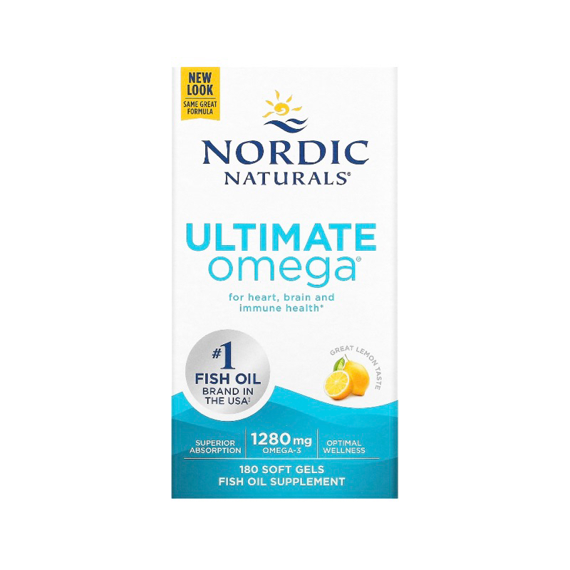 💯% Nordic Naturals #1 Fish Oil Brand in USA Ultimate Omega