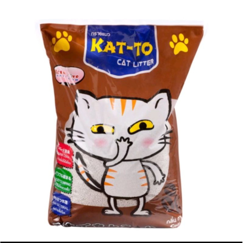 Katto ทรายแมวเบนโทไนท์  ขนาด 10 ลิตร