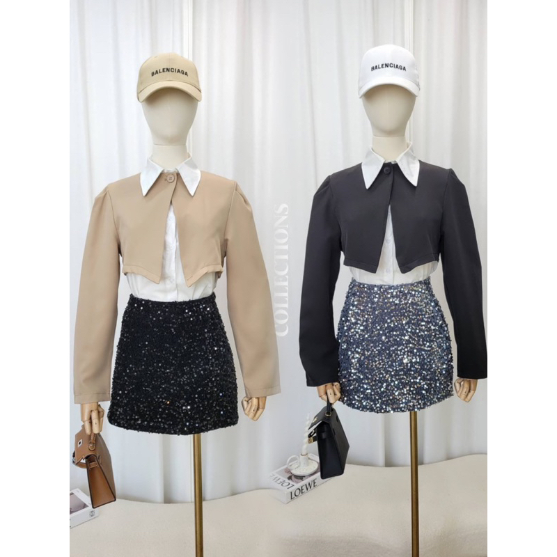 U2🖤🤎 set เสื้อ 2 ชิ้น