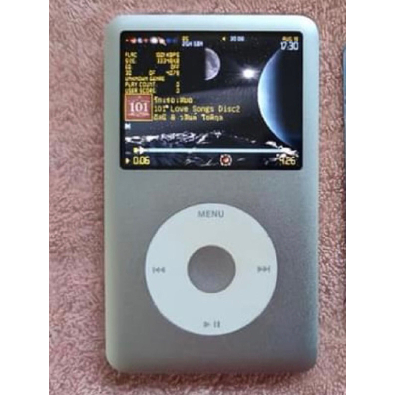 iPod Classic Gen7 160Gb  Silver ลง Rockbox