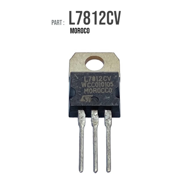 L7812CV STMICROELECTRONICS Linear Voltage Regulator 7812 Fixed Positive 19V To 35V In, 12V And 1.5A 