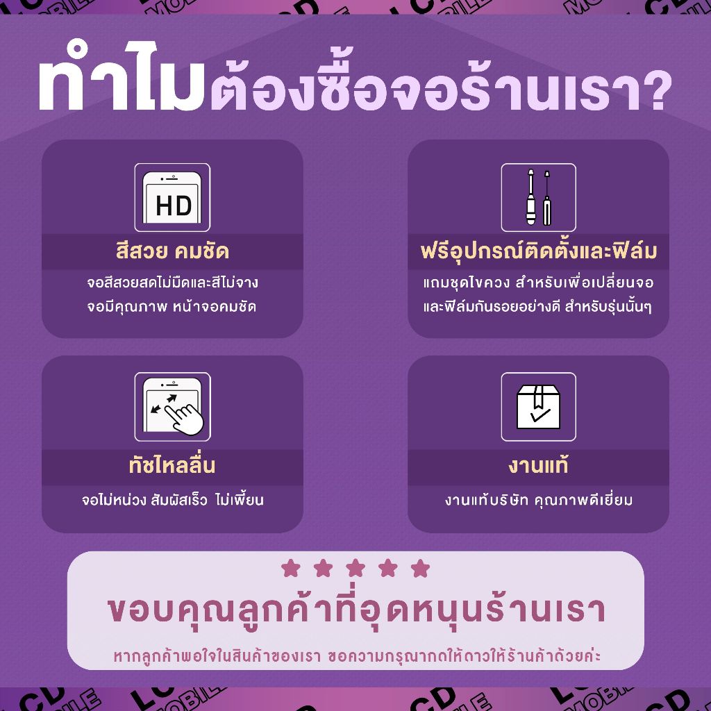 จอมือถือ Samsung A01 จอชุด จอ + ทัชจอโทรศัพท์ แถมฟรี ! ชุดไขควง ฟิล์มและกาวติดจอมือถือ หน้าจอ LCD แท้ - รูปที่ 6