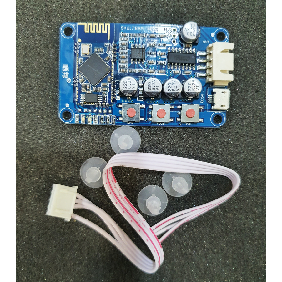 บอร์ดบลูทูธ 4.1 CSR8635 กำลังขยาย 2*3W