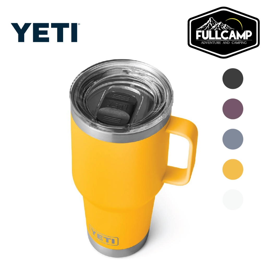 Yeti Rambler 30 oz Travel Mug (แก้วเก็บความเย็นแบบมีหูจับ)