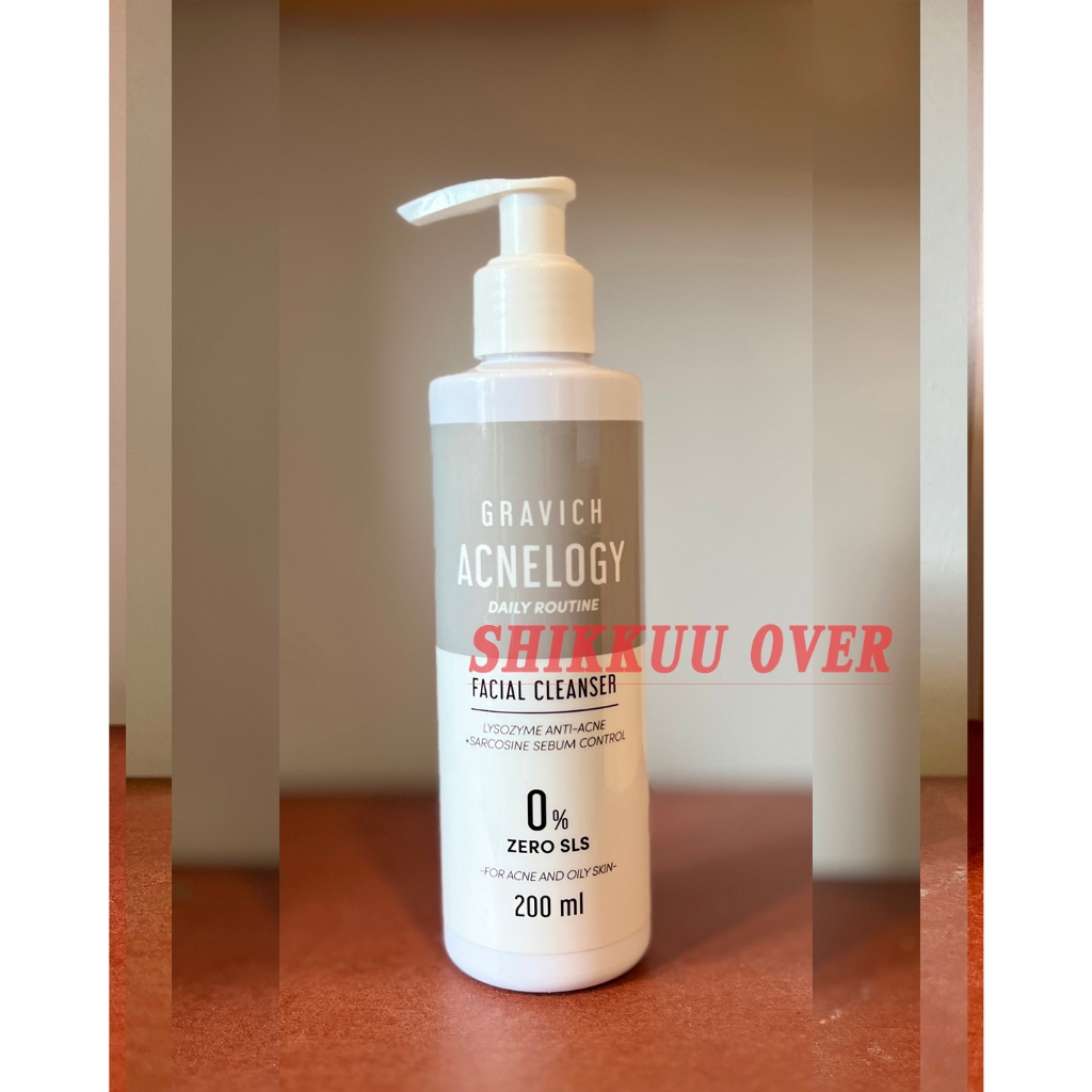 [ของแท้/พร้อมส่ง] Gravich Acnelogy Corrective Facial Cleanser 200 ml เจลล้างหน้าสำหรับผิวเป็นสิว