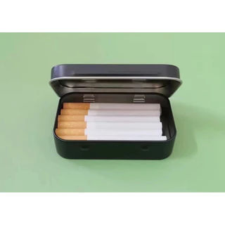 กล่องใส่บุหรี่ กล่องเหล็ก แบบฝาเปิดข้าง รหัส CB001 พร้อมส่ง ราคาถูก