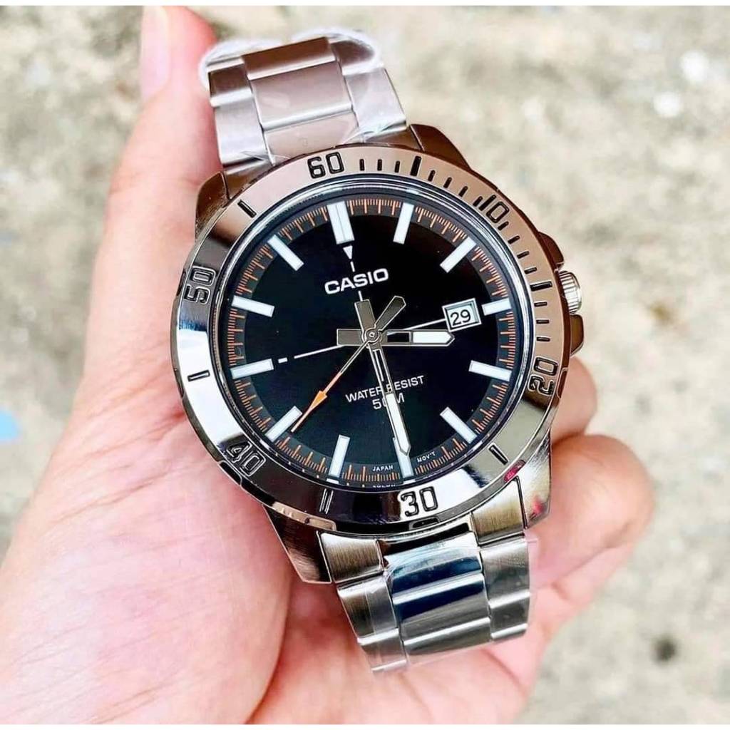 นาฬิืกา Casioแท้ รุ่น MTP-VD01D นาฬิกาข้อมือผู้ชาย สายแสตนเลส ของแท้ 100% รับประกันสินค้า 1 ปีเต็ม รูปที่ 7
