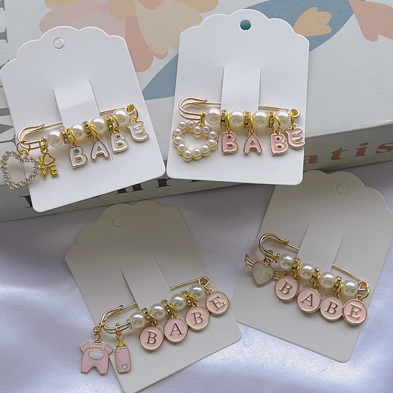 เข็มกลัดคนท้อง งานน่ารัก งานมินิมอล ขนาด 5.5 เซนติเมตร