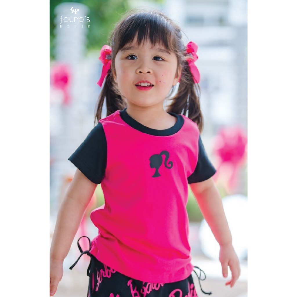 BARBIE : ESXT1034 เสื้อแขนสั้น ลิขสิทธิ์แท้