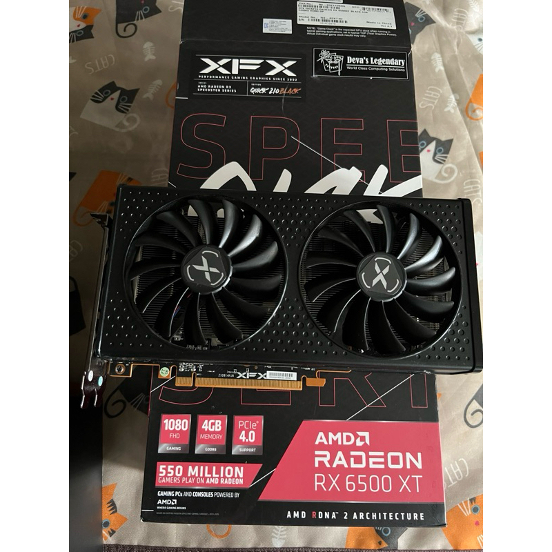 มือ 2 Rx 6500XT XFX ประกันไทย