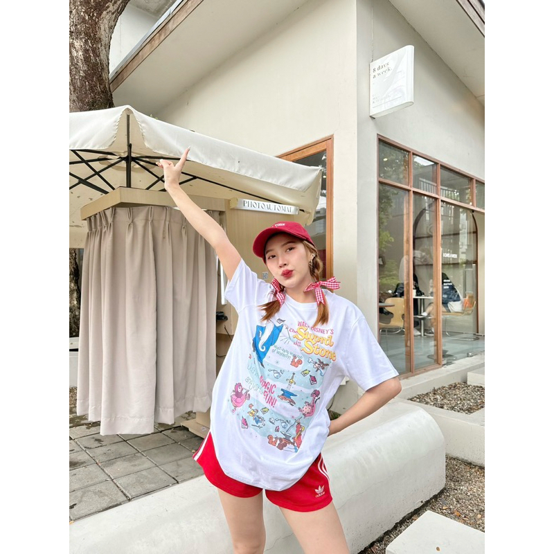 ♥︎ NOTHING HOUSE ♥︎ เสื้อยืด T-Shirt สกรีนลาย SWORD IN THE STONE 💫 ใส่ชิลๆ ได้ทุกวันน~