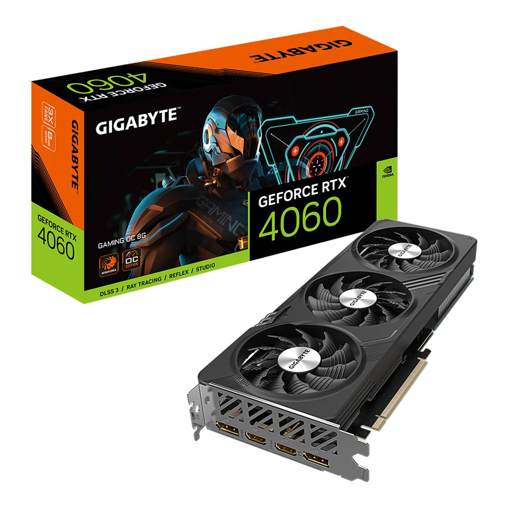 VIREST VGA GeForce RTX 4060 GAMING OC 8G GIGABYTE