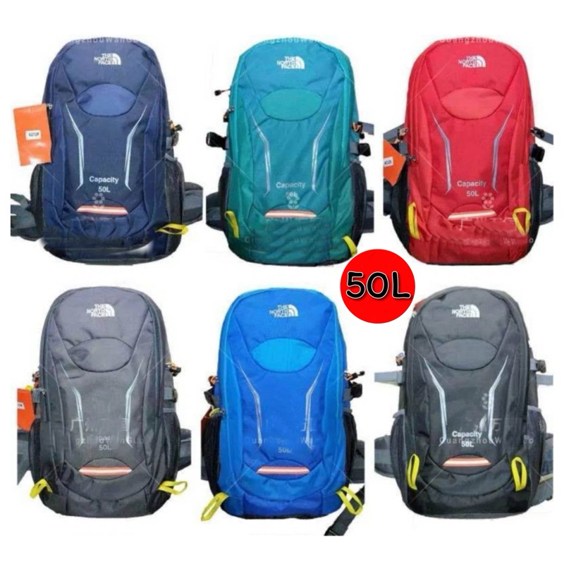 กระเป๋า TNF 50L  (รหัสTN02) #พร้อมส่ง