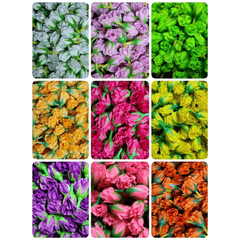 ดอกกุหลาบจิ๋ว ขนาด 2 เซนติเมตร