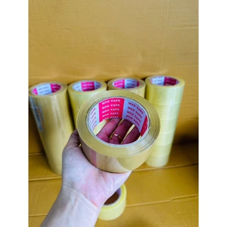 6 ม้วน เทปยาว100 หลาเต็ม กว้าง 2 นิ้ว หนา 42ไมครอน เทปปิดกล่อง Tape opp
