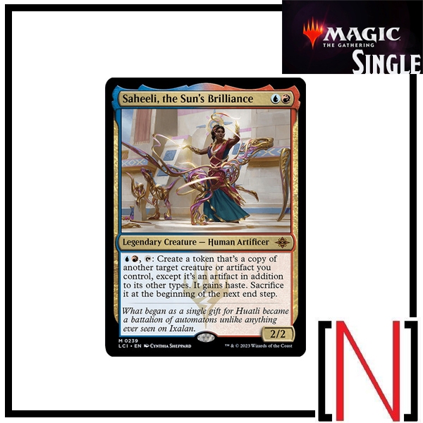 [MTG][Single][LCI] Saheeli, the Sun's Brilliance ระดับ Mythic [ภาษาอังกฤษ]