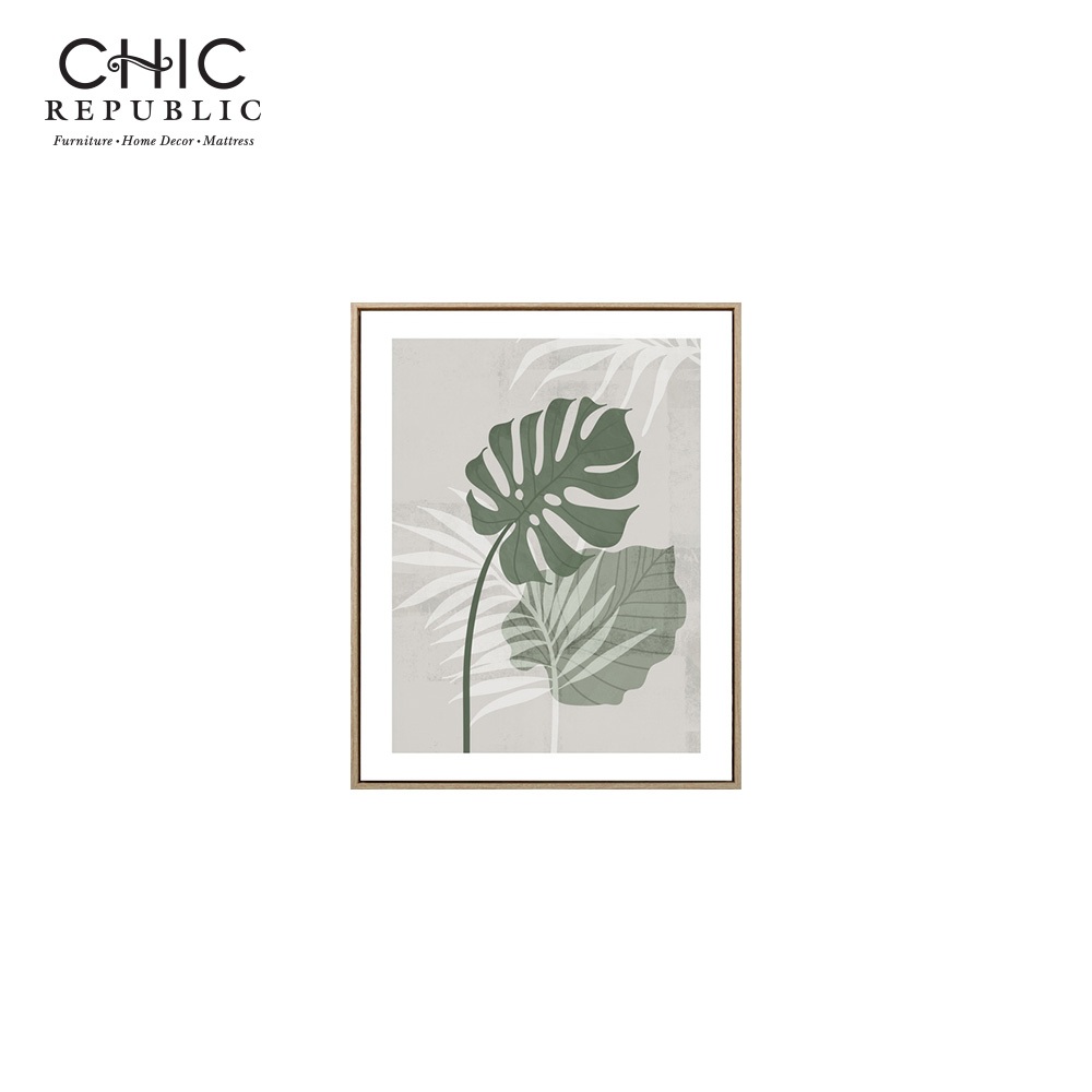 ภาพติดฝาผนัง CHIC REPUBLIC รุ่น JEFA-B/40X50 สีไม้ธรรมชาติ/หลากสี_0