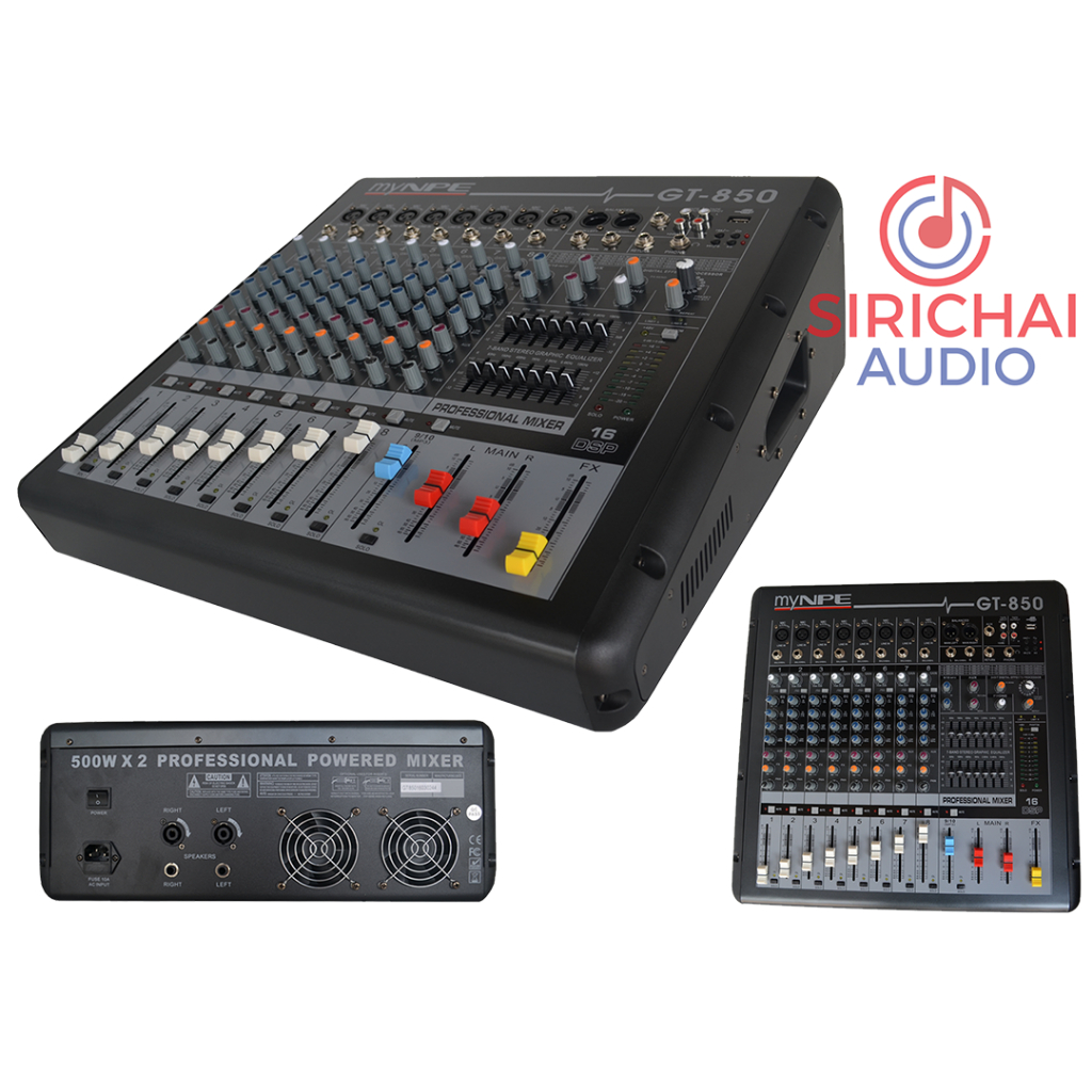 Power Mixer (เพาเวอร์มิกเซอร์) NPE รุ่น GT850