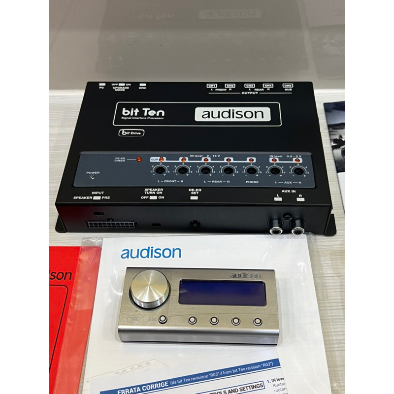 11900บาท สินค้าใหม่ ตัวโชว์ DSP audison รุ่น Bit tan