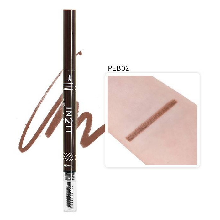 IN2IT Perfect Brow Eyebrow Liner - ดินสอเขียนคิ้ว PEB02 (brown)