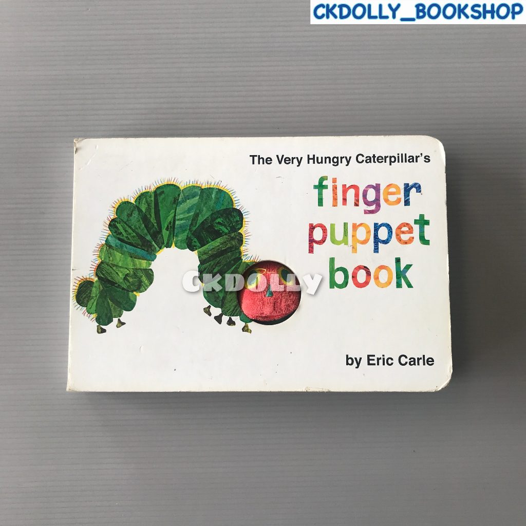 หนังสือเด็กภาษาอังกฤษ: The Very Hungry Caterpillar's Finger Puppet Book (The World of Eric Carle) - Puffinbooks