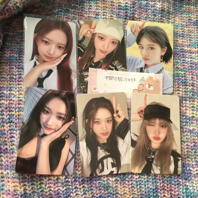 🌼พร้อมส่ง🌼การ์ด ive pob คัม mine