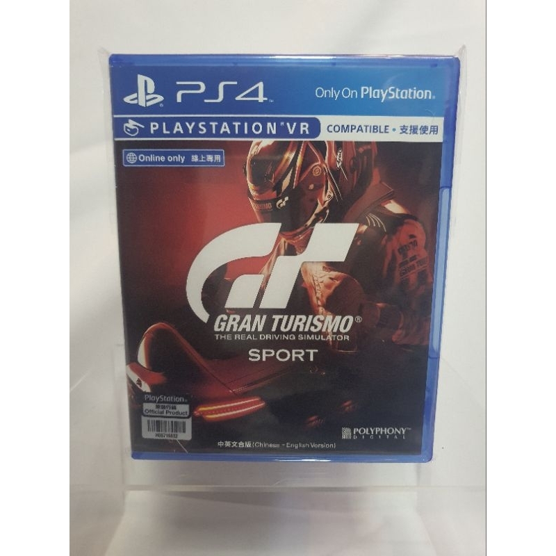 ps4 gran turismo sport (gt sport) (ps vr) มือ2 สภาพดี