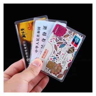 ERORO ซองใสใส่บัตรเครดิต (8 ซอง) ซองPVCกันน้ำกันฝุ่น