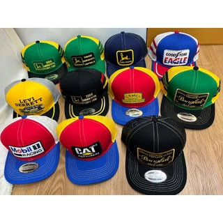 หมวก Hiphop ตะข่าย วินเทจ มี23สี ! ปรับขนาดไซร์เองได้ ปรับไซร์ได้ถึง 59-64 cm