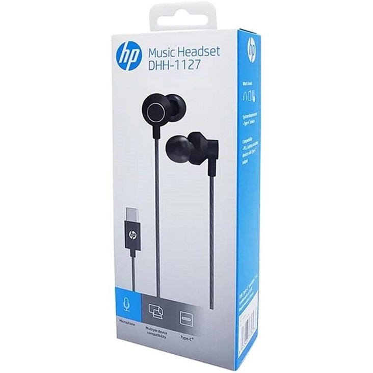 หูฟัง HP DHH-1127-BK Wired type C earphone