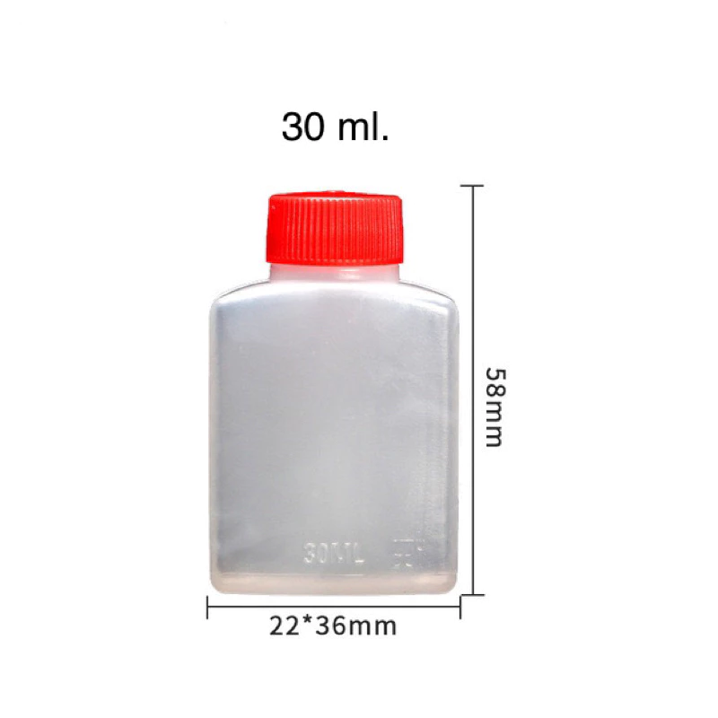 ขวดโชยุ ขวดซอส ทรงสี่เหลี่ยม ขนาด 6 ml. 15ml. 33ml. 48ml. thumbnail 9