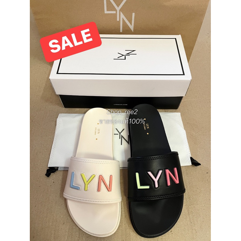 LYN ลดราคา รองเท้า LYN ของแท้จากช็อป อุปกรณ์ครบ รองเท้าสำหรับผู้หญิงรุ่นลดราคาพร้อมส่ง